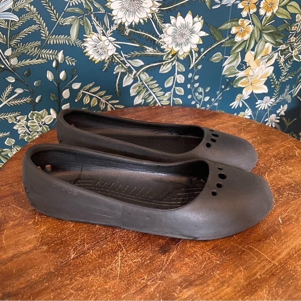 CROCS at Work, Black Ballet Size 8 - Picture 4 of 5